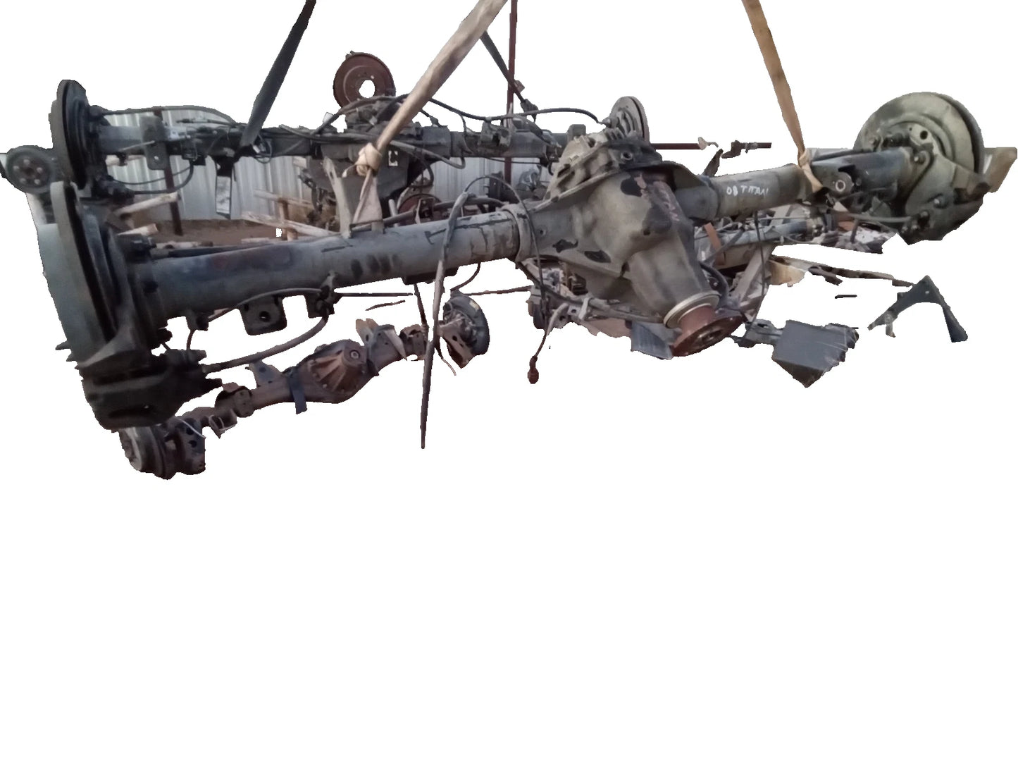 08 09 10 11 12 13 14 15 TITAN REAR END DIFFERENTIAL CARRIER AXLE NON-LOCKING