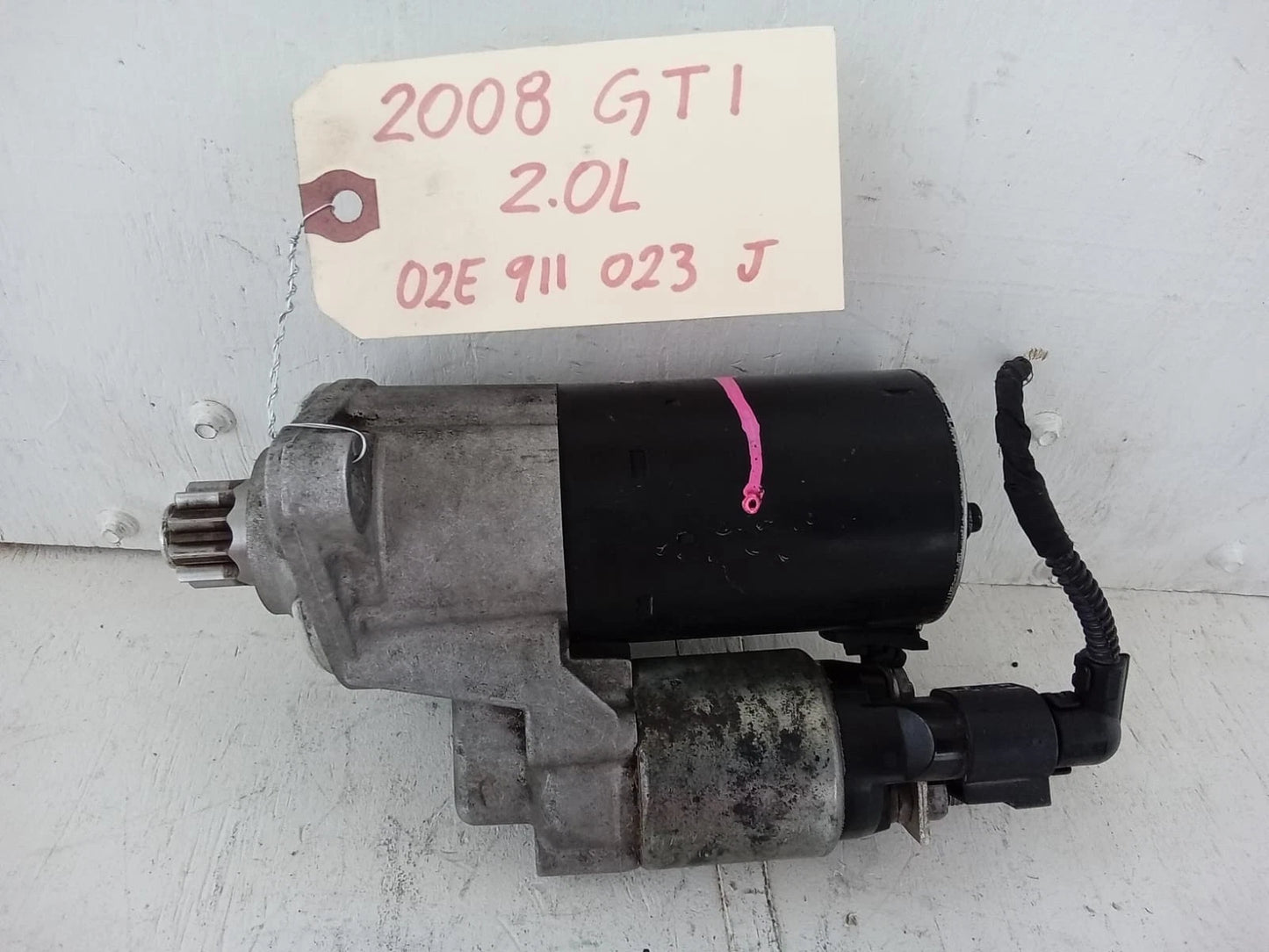 2006-2014 VOLKSWAGEN GOLF GTI 2.0L STARTER MOTOR 02E-911-023-J | 1-005-831-445