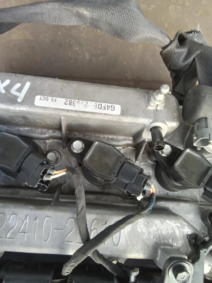 12-17 HYUNDAI ACCENT 12-15 VELOSTER 1.6L ENGINE MOTOR VIN E &D DIGIT NON-TURBO