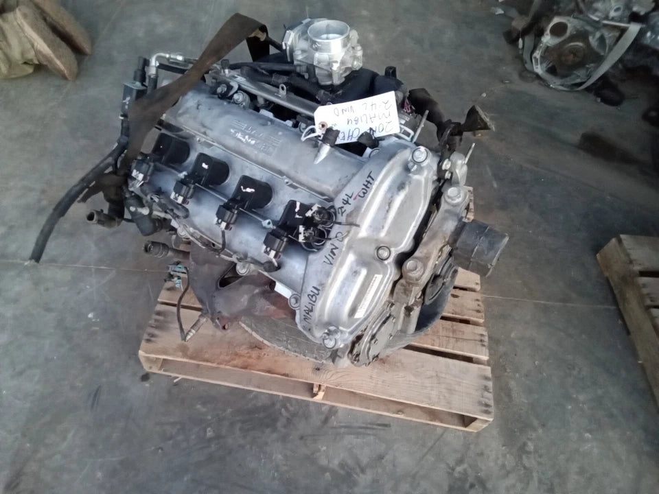 09 10 11 12 CHEVY MALIBU 09 PONTIAC G6 AURA VIN 0 OPT LE5 2.4L ENGINE MOTOR