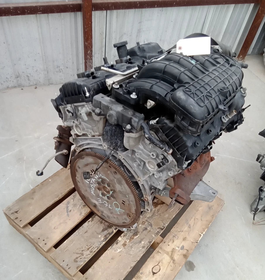 2015 2016 2017 FORD MUSTANG ENGINE MOTOR ASSEMBLY 3.7L VIN M, 8th digit