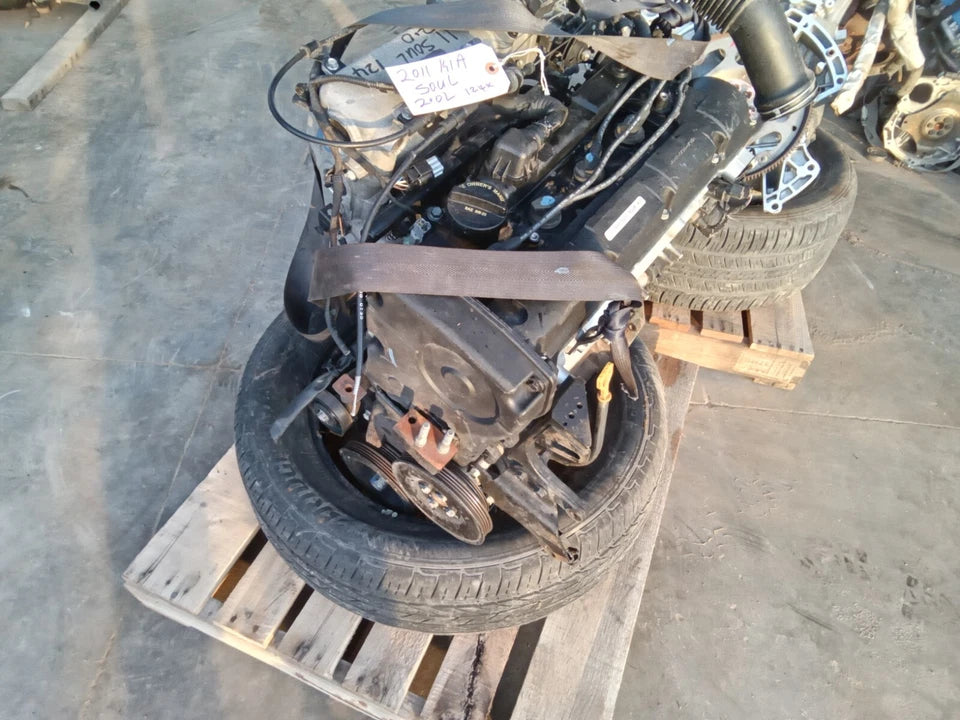 2010 2011 KIA SOUL 2.0L 4CYL ENGINE MOTOR ASSEMBLY (VIN 2, 8th digit)-124,446