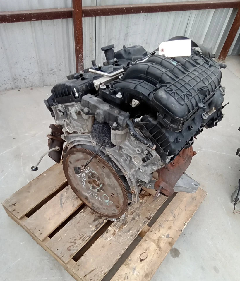 2015 2016 2017 FORD MUSTANG ENGINE MOTOR ASSEMBLY 3.7L VIN M, 8th digit