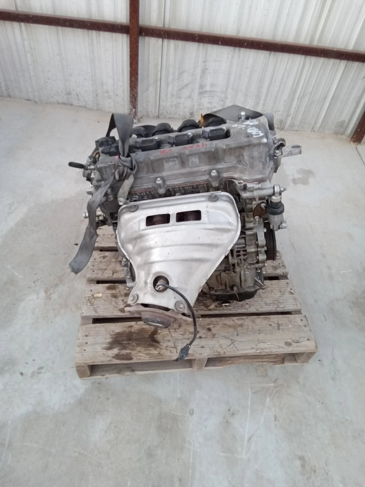 2003 2004 (THRU 04/04) TOYOTA COROLLA 1.8L ENGINE MOTOR ASSEMBLY VIN R 1ZZFE