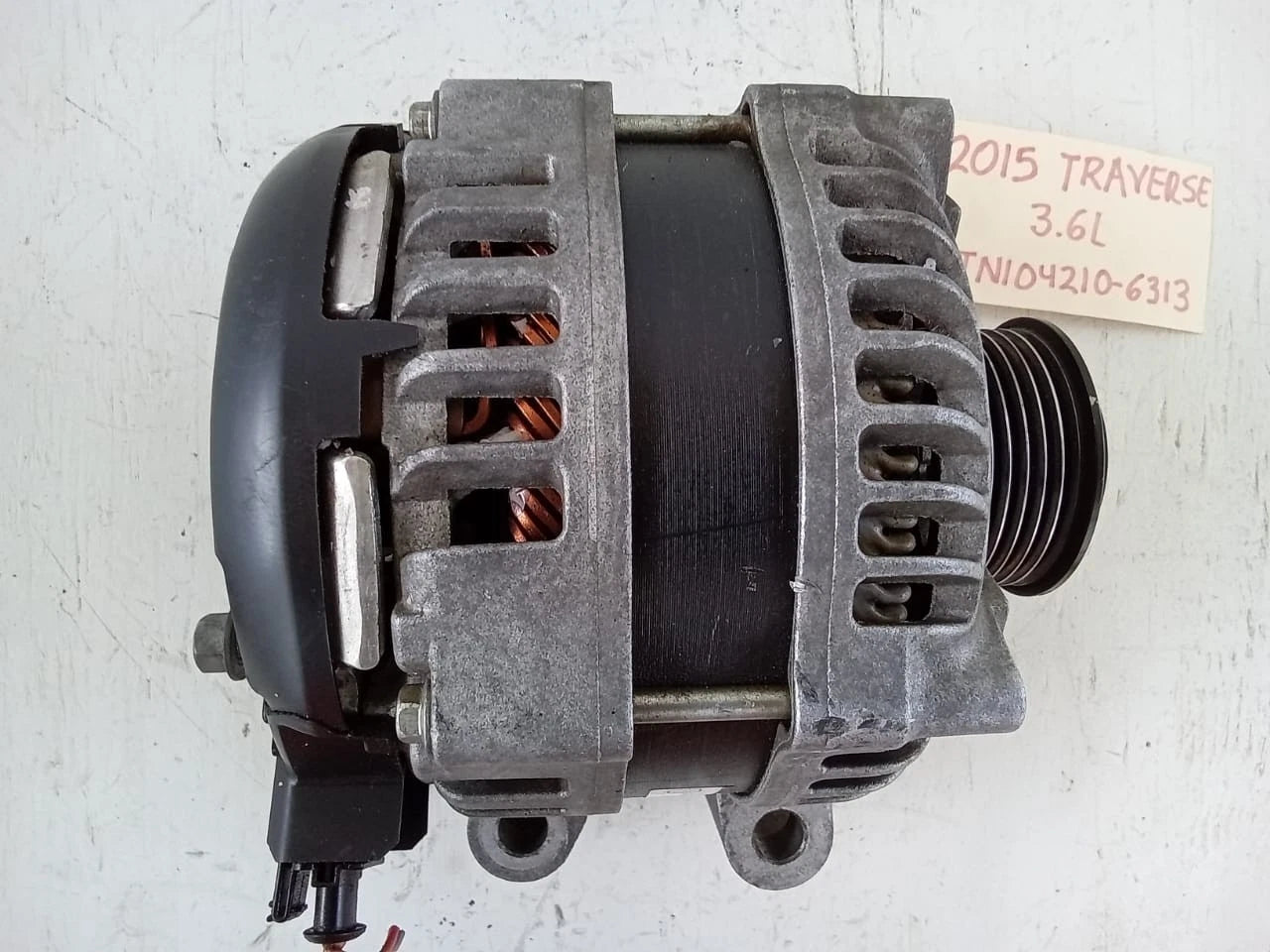 2009-2017 CHEVROLET TRAVERSE 3.6L ALTERNATOR GENERATOR - 23279588 | TN1042106313