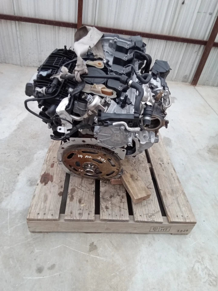 17 18 19 20 AUDI A4 2WD 4X2 FWD 2.0T ENGINE MOTOR ASSEMBLY VIN M 79K MILES
