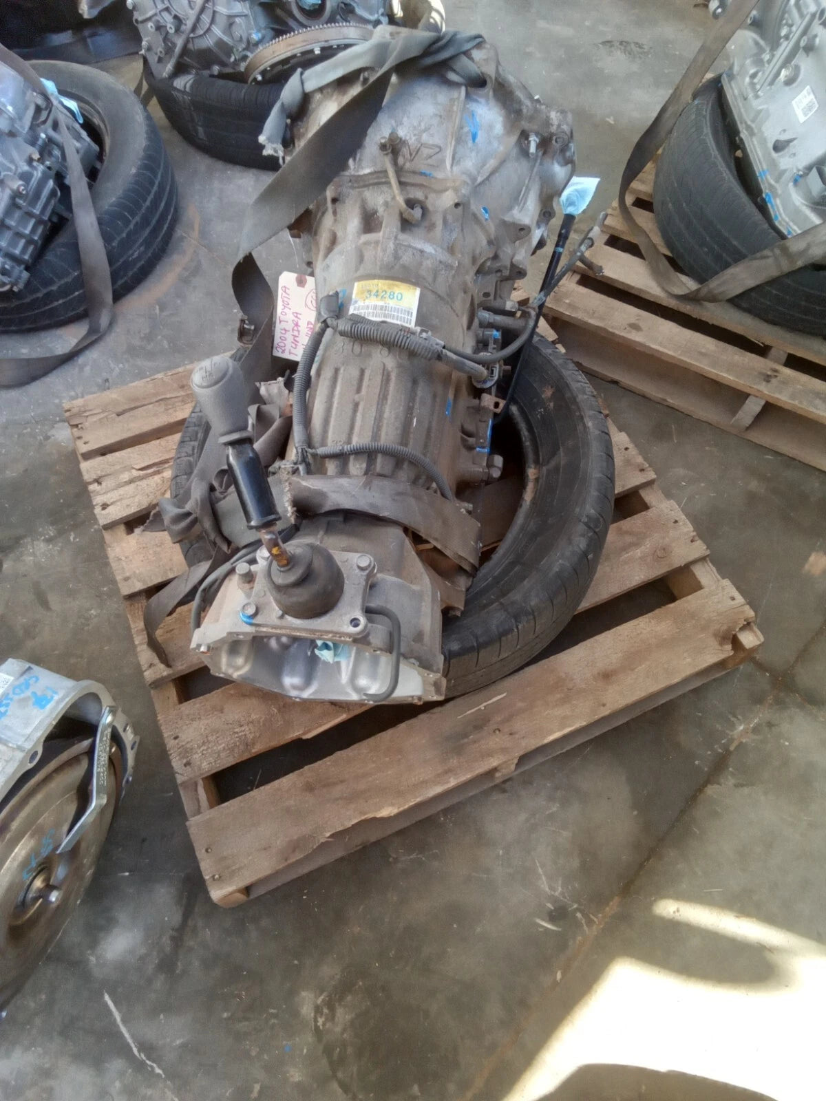 2003 2004 TOYOTA TUNDRA V6 3.4L 4WD 4X4 AUTOMATIC TRANSMISSION 3501034280 A340F