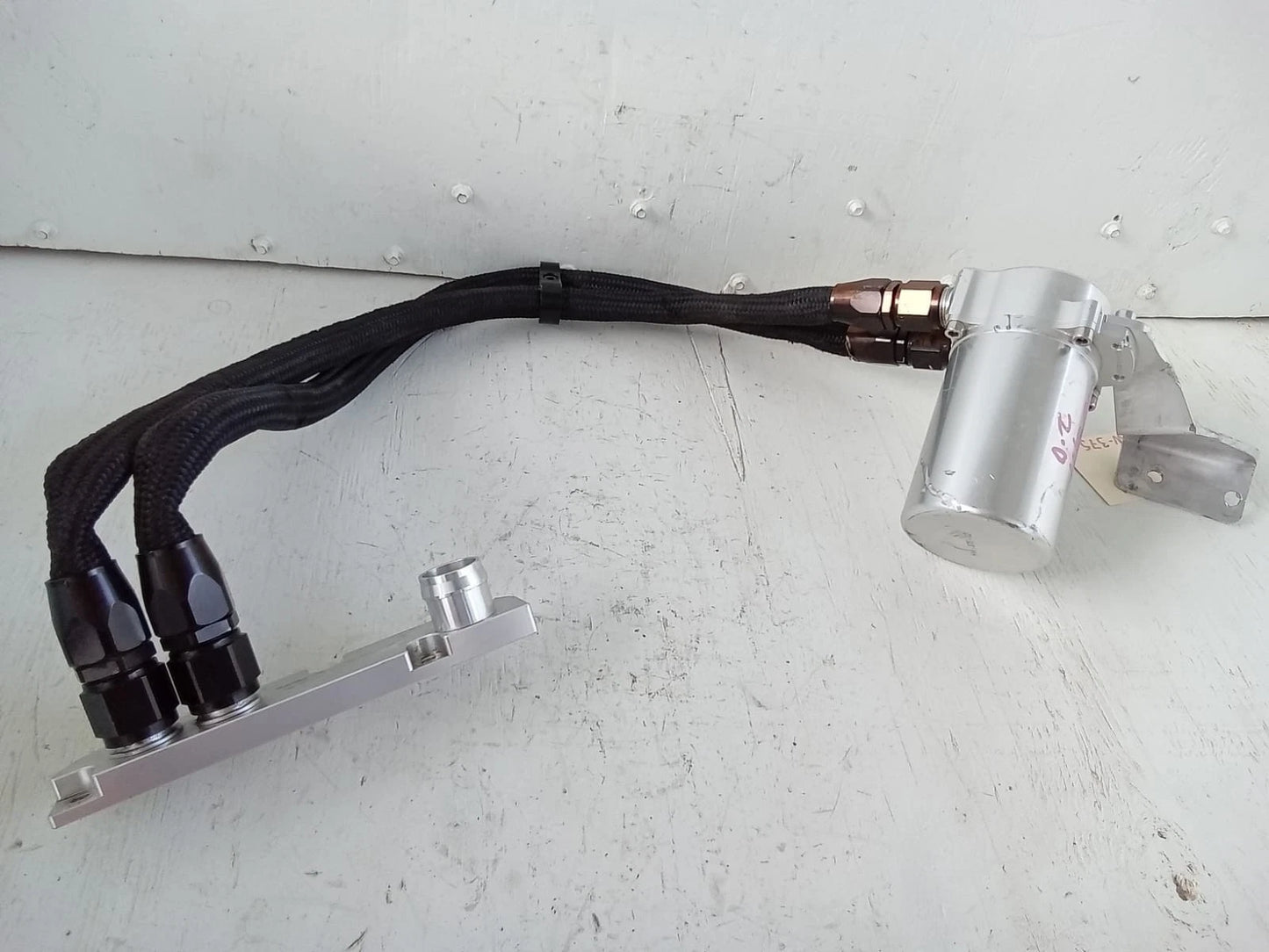 2006-2008 VOLKSWAGEN GTI 2.0L OIL CATCH CAN / CTS-HW-375-01 | HW-375-02