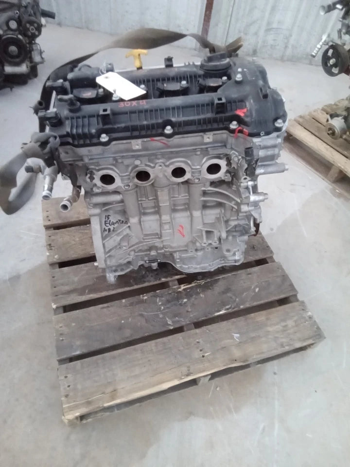 14 15 16 HYUNDAI ELANTRA 1.8L ENGINE MOTOR ASSEMBLY VIN E G4NB FED ULEV GRADE A
