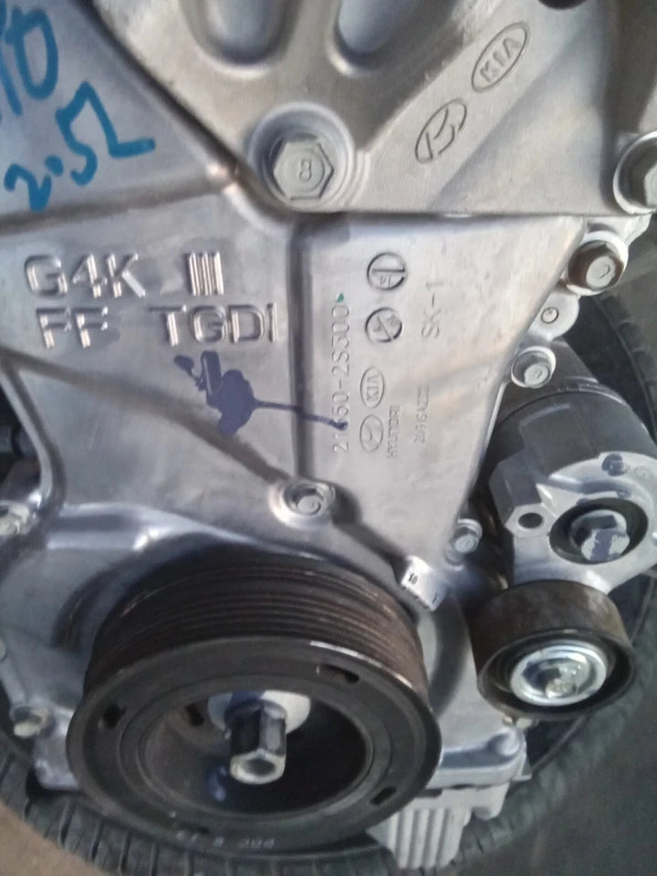 KIA SORENTO HYUNDAI SONATA TUCSON SANTA FE 2.5L NON-TURBO ENGINE MOTOR ASSEMBLY