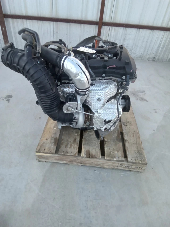 12-15 KIA OPTIMA 11-14 HYUNDAI SONATA 2.0L W/TURBO ENGINE MOTOR 65K MILES G4KH