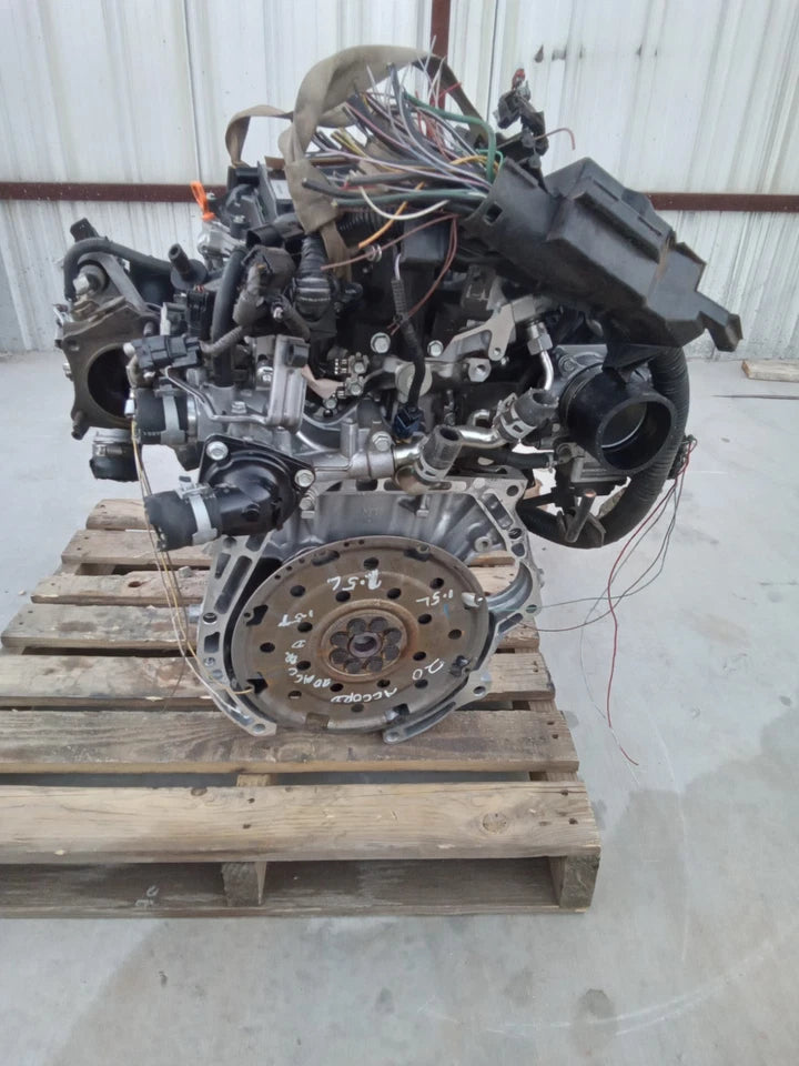 18 19 20 21 22 HONDA ACCORD 1.5L ENGINE MOTOR ASSEMBLY W/ TURBO VIN 1 L15BE