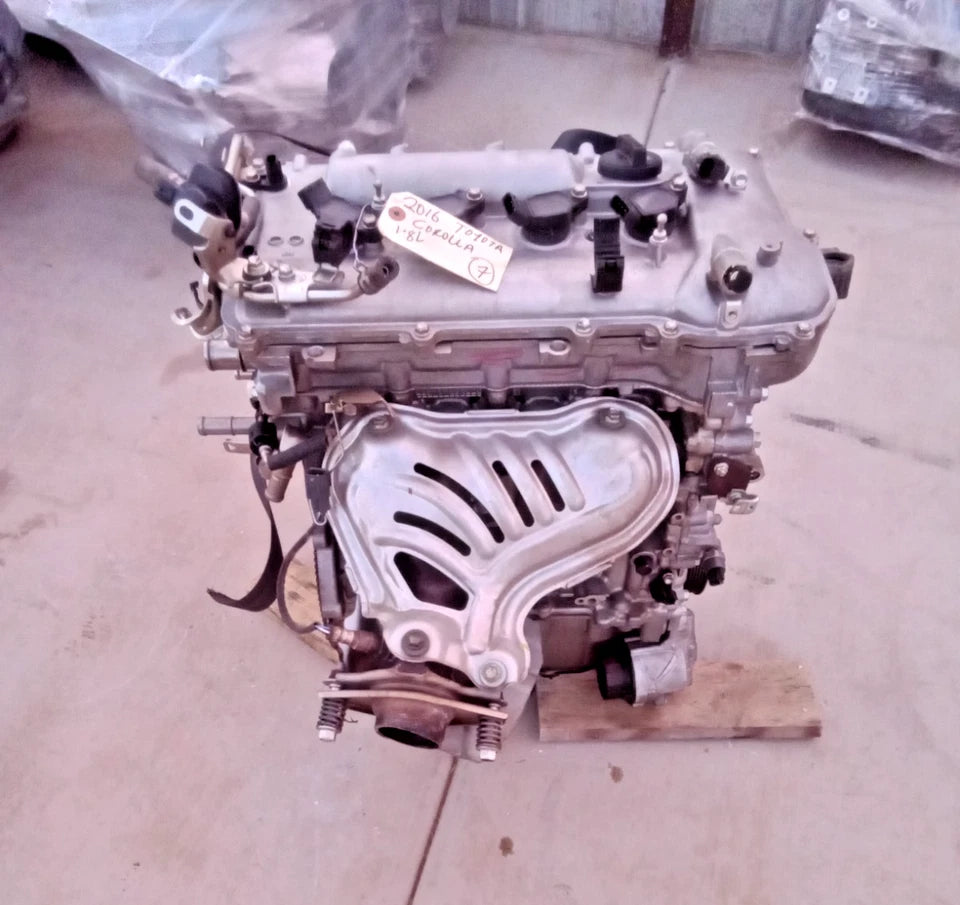 14 15 16 17 18 19 TOYOTA COROLLA 1.8L ENGINE MOTOR ASSEMBLY GRADE A 2ZRFE VIN U