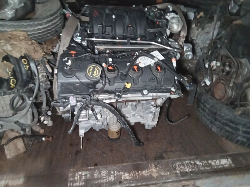 15-19 FORD FLEX EXPLORER TAURUS EDGE 3.5L ENGINE MOTOR ASSY W/O OIL COOLER 79K M