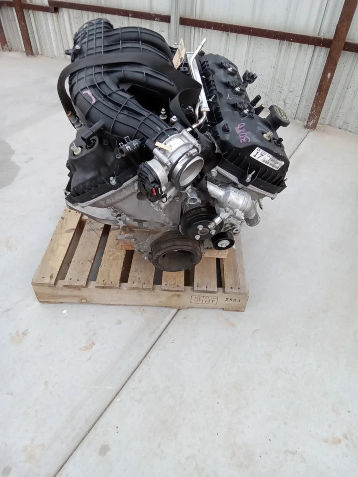 2015 2016 2017 FORD MUSTANG ENGINE MOTOR ASSEMBLY 3.7L VIN M, 8th digit