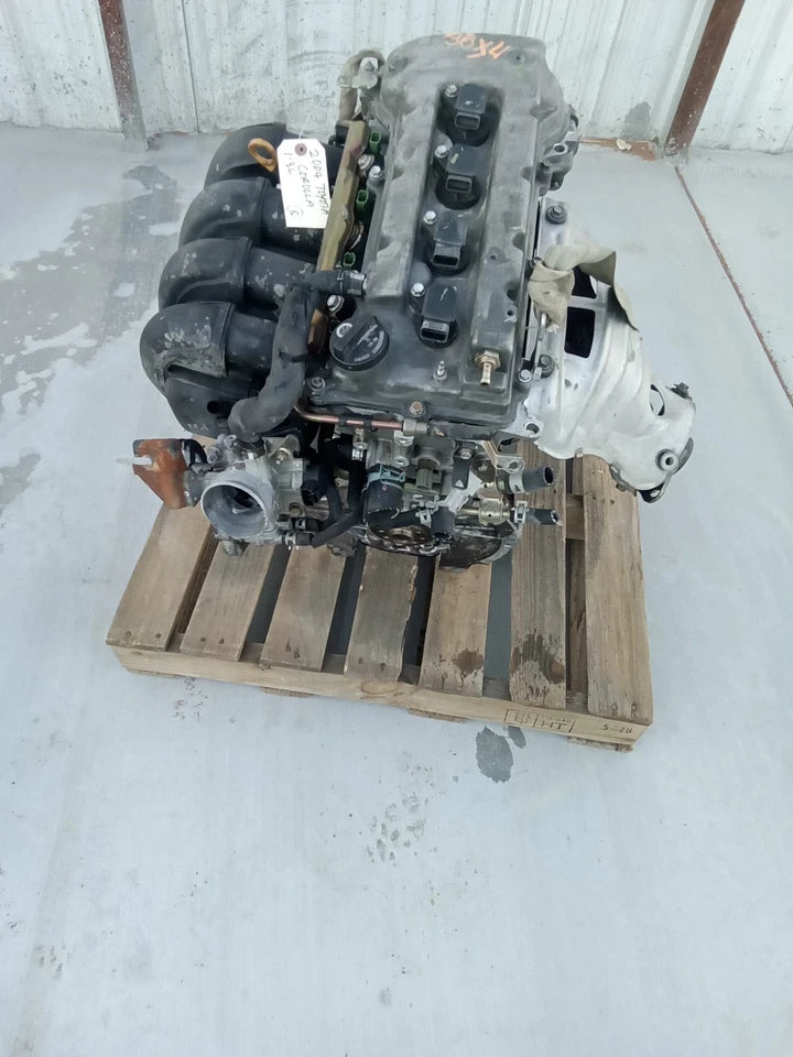 2004 2005 2006 2007 2008 TOYOTA COROLLA 1.8L 4 CYL ENGINE MOTOR 1ZZFE