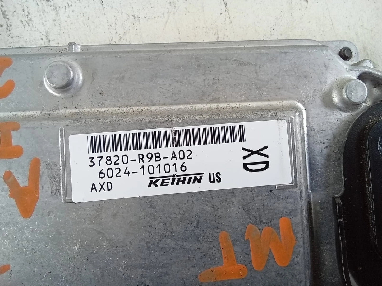 2013-2014 ACURA ILX 2.4L MT ENGINE COMPUTER CONTROL MODULE ECU ECM 37820-R9B-A02