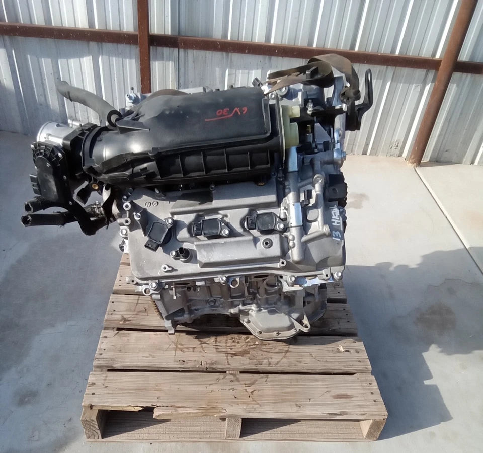 10 11 12 13 TOYOTA HIGHLANDER 3.5L ENGINE MOTOR ASSY W/ OIL COOLER 2GRFE GRADE A