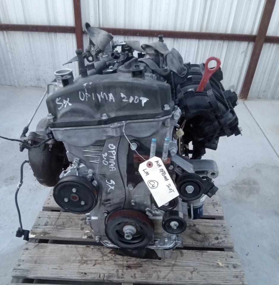 11-15 KIA OPTIMA 11-15 SPORTAGE 11-14 HYUNDAI SONATA 2.0L W/TURBO ENGINE MOTOR