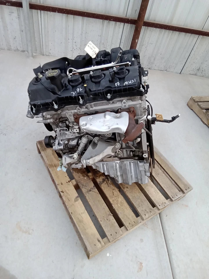 2015 2016 2017 FORD MUSTANG ENGINE MOTOR ASSEMBLY 3.7L VIN M, 8th digit
