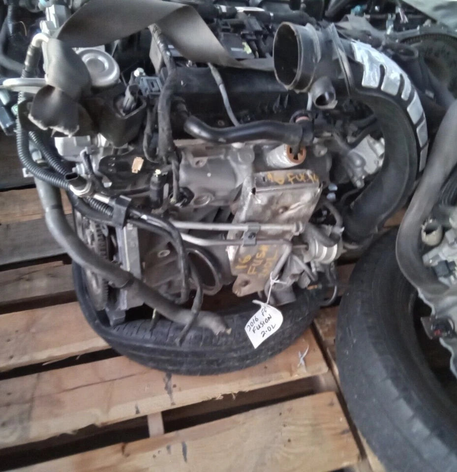 13 14 15 16 FORD FUSION LINCOLN MKZ 2.0L TURBO 4CYL ENGINE MOTOR ASSY W/TURBO
