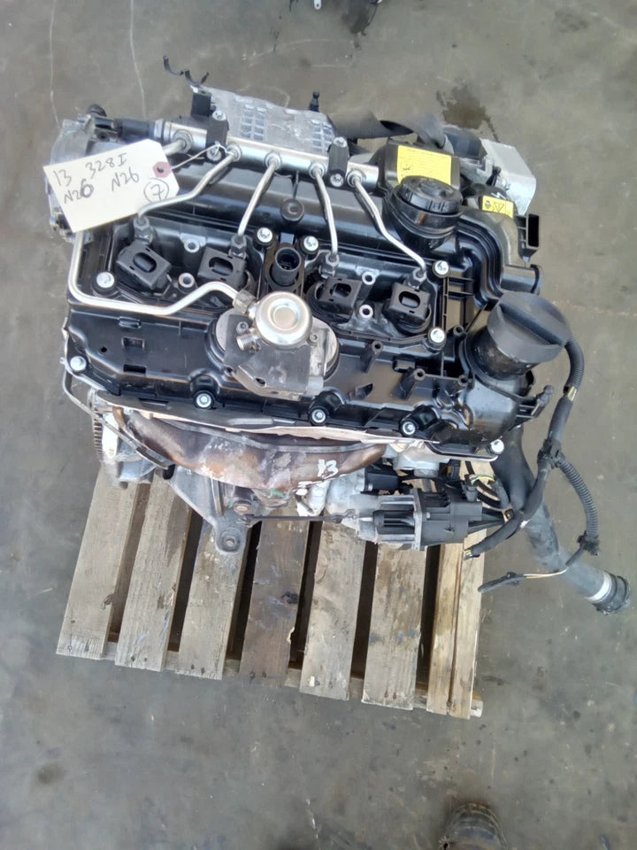 14-16 BMW 428i 12-16 BMW 328i 328 GT RWD 2.0L W/TURBO ENGINE MOTOR ASSEMBLY N26