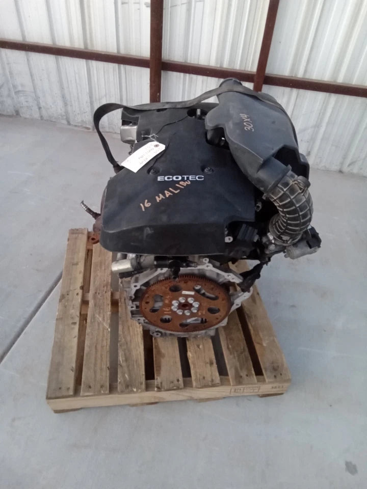 Share 16 CHEVY MALIBU 16 17 18 19 IMPALA 2.5L ENGINE MOTOR ASSEMBLY GBH LCV 70K MILES