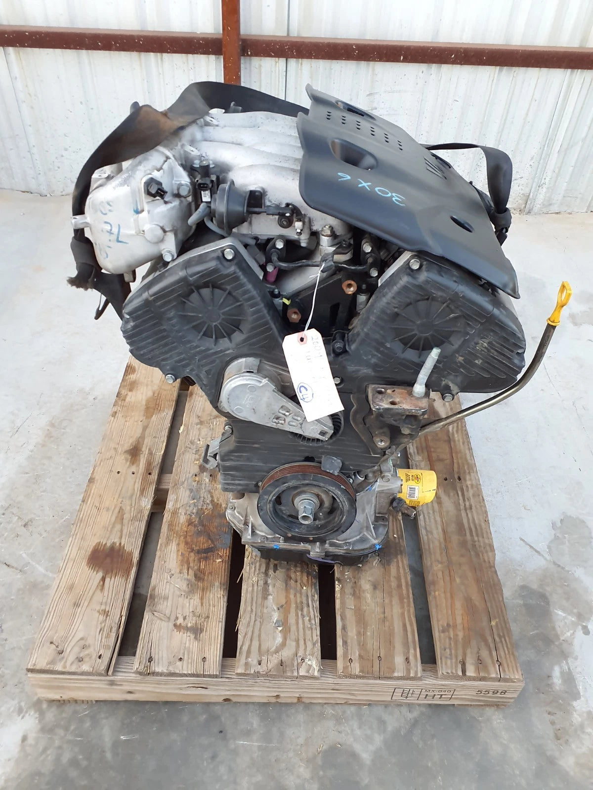 05-10 KIA SPORTAGE 05-09 HYUNDAI TUCSON 2.7L V6 ENGINE MOTOR ASSY VIN 3 &D G6BA