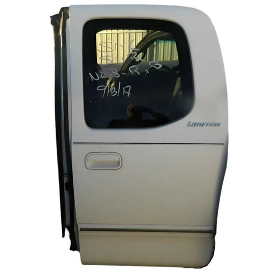 TOYOTA TUNDRA ACC CAB REAR REAR LEFT DRIVER DOOR OEM- WHITE LIMITED