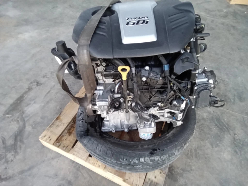 13- 15 HYUNDAI VELOSTER 14-16 KIA FORTE AT, 1.6L TURBO VIN 3 & E ENGINE MOTOR