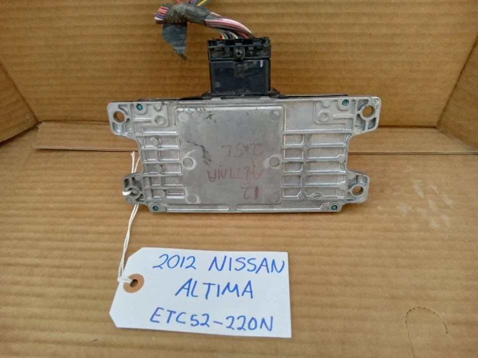 10 11 12 NISSAN ALTIMA TRANSMISSION CONTROL MODULE COMPUTER ECU ECM TCM UNIT