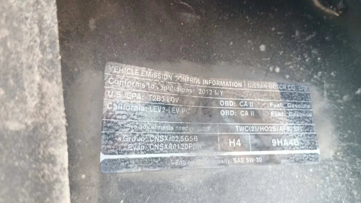 Nissan Altima 2.5L