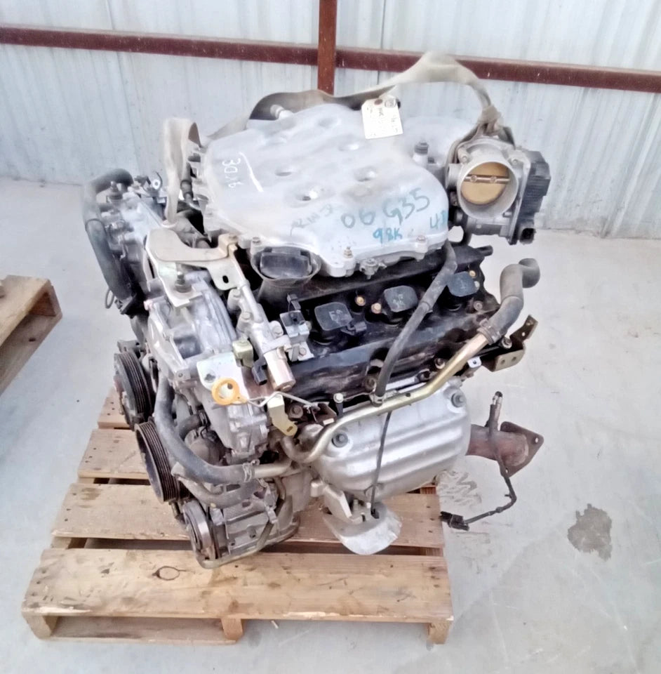 05(FRM 10/05) 06 07 INFINITI G35 05-08 FX35 M35 3.5L RWD 2WD ENGINE MOTOR VQ35DE