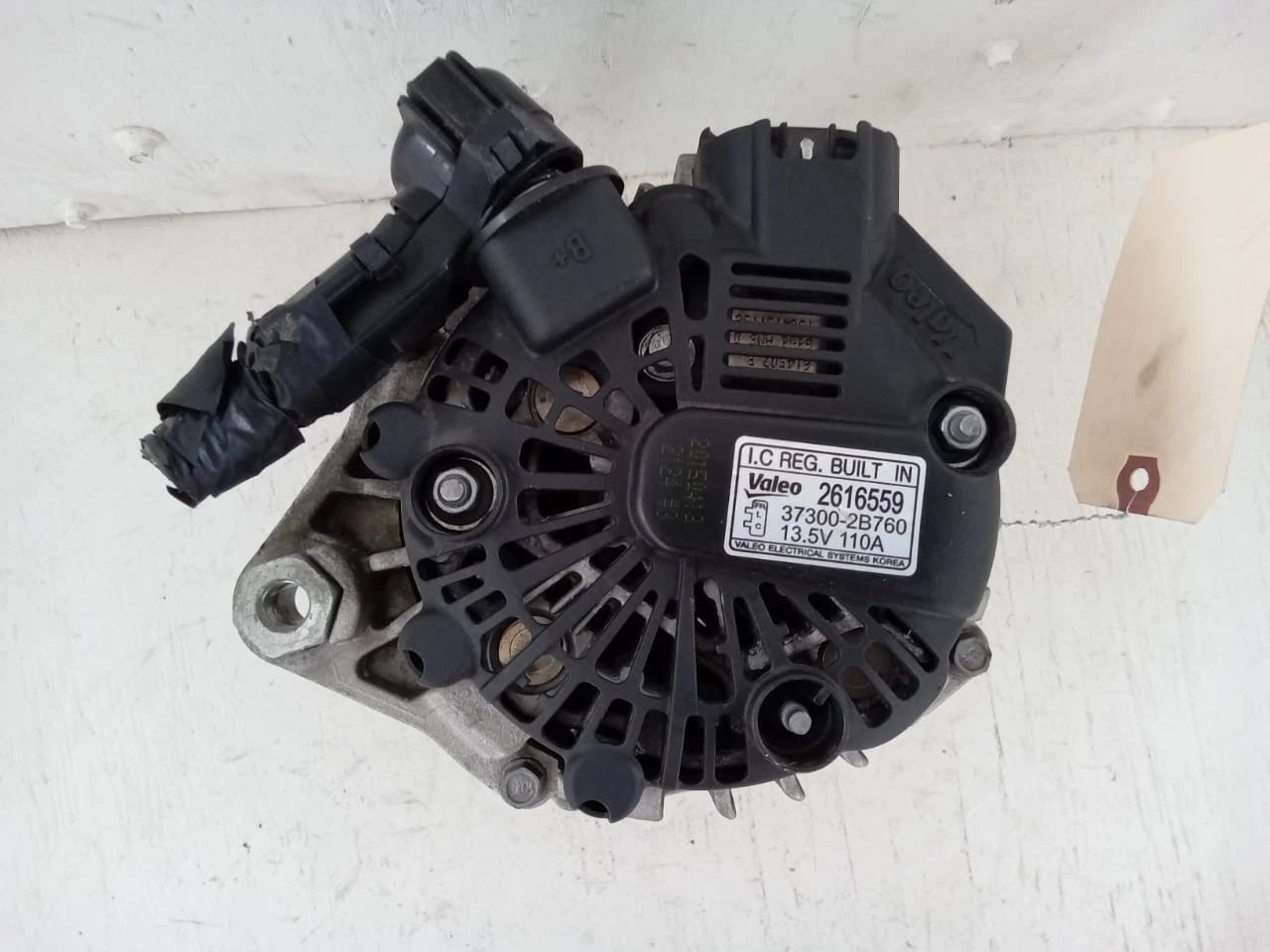 2012-2016 KIA SOUL | FORTE | RIO 1.6L ALTERNATOR GENERATOR 2616559 / 37300-2B760