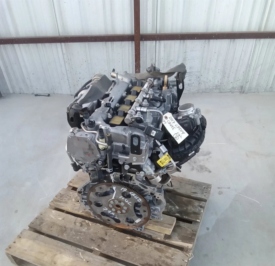 21-22 CHEVY TRAX 16-19 CRUZE 16-22 BUICK ENCORE 1.4L ENGINE MOTOR W/TURBO ASSEM
