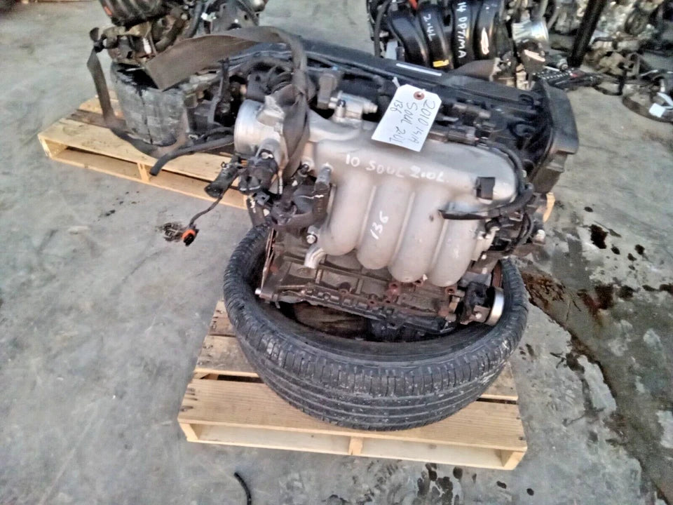 2010 2011 KIA SOUL 2.0L 4CYL ENGINE MOTOR ASSEMBLY (VIN 2, 8th digit) 136K MILES