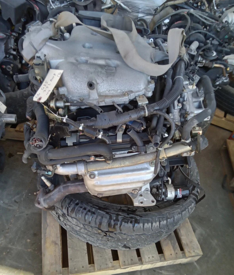 05-06 INFINITI G35 05-08 FX 35 08 M35 3.5L V6 4x4 AWD ENGINE MOTOR VQ35DE