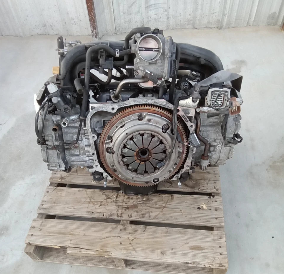 14 15 SUBARU FORESTER 2.5L MANUAL TRANSMISSION ENIGNE MOTOR ASSY VIN A MT FB25