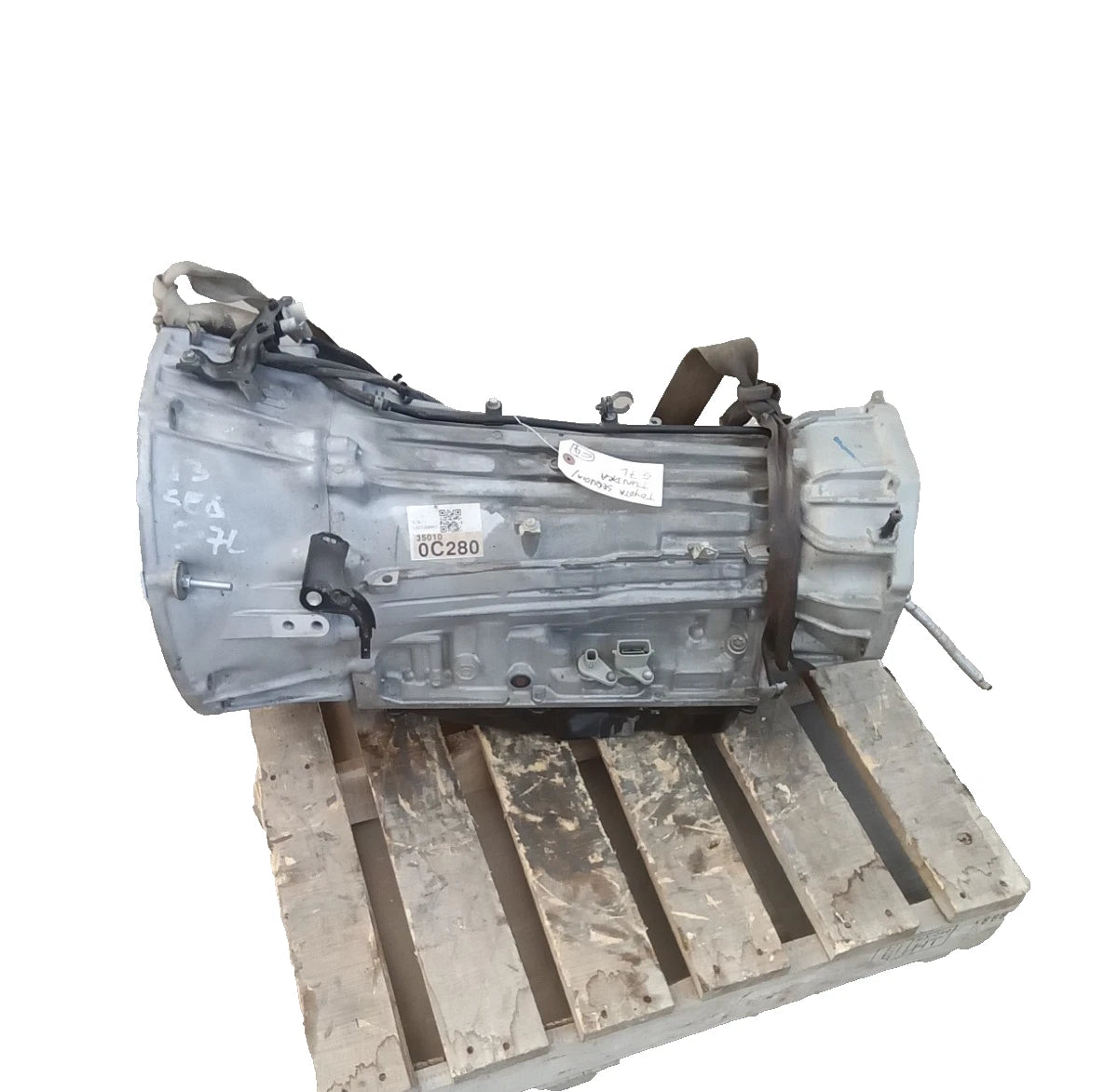 08-21 TOYOTA TUNDRA SEQUOIA 5.7L 4X4 AWD 4WD AUTOMATIC TRANSMISSION ASSY AB60F