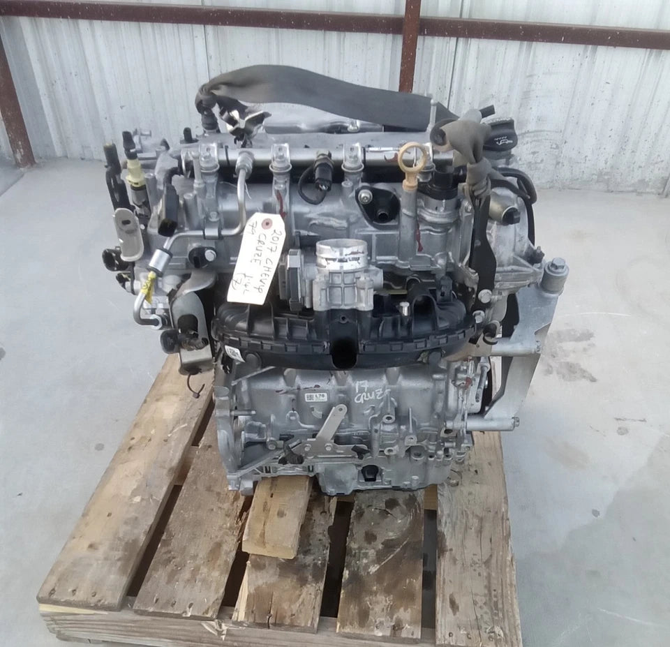 21-22 CHEVY TRAX 16-19 CRUZE 16-22 BUICK ENCORE 1.4L ENGINE MOTOR W/TURBO ASSEM