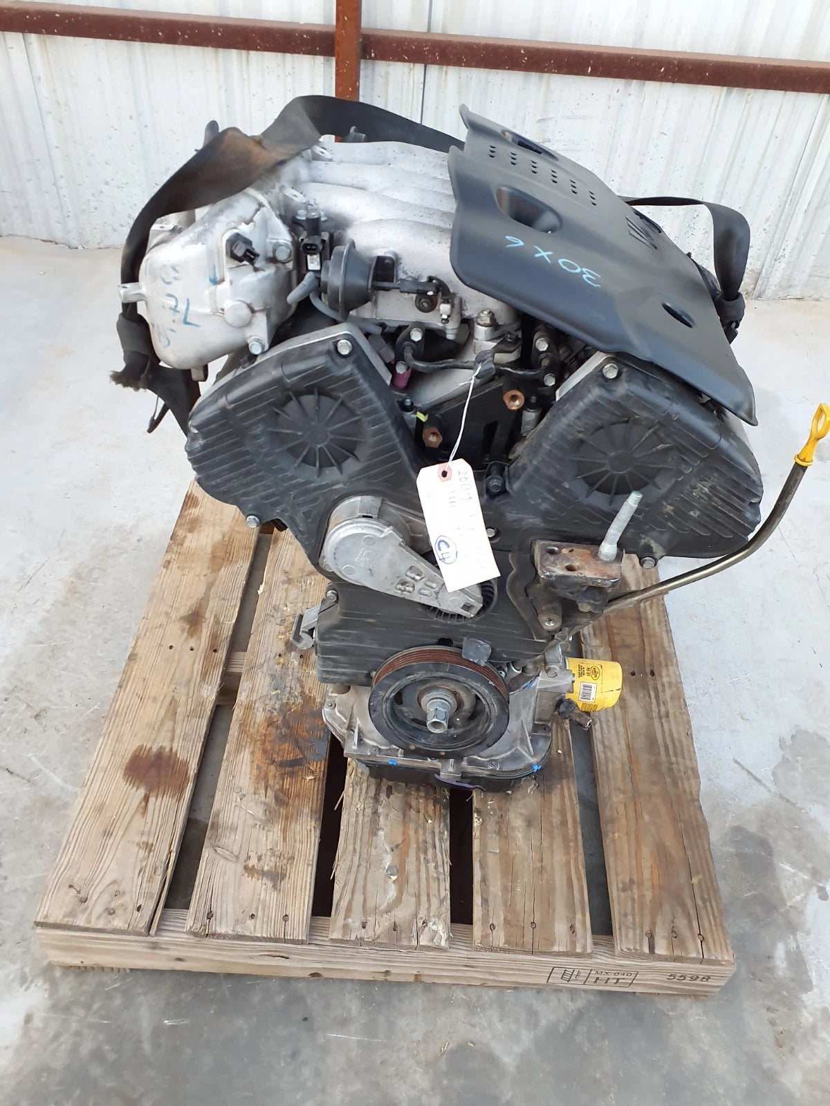 05-10 KIA SPORTAGE 05-09 HYUNDAI TUCSON 2.7L V6 ENGINE MOTOR ASSY VIN 3 &D G6BA