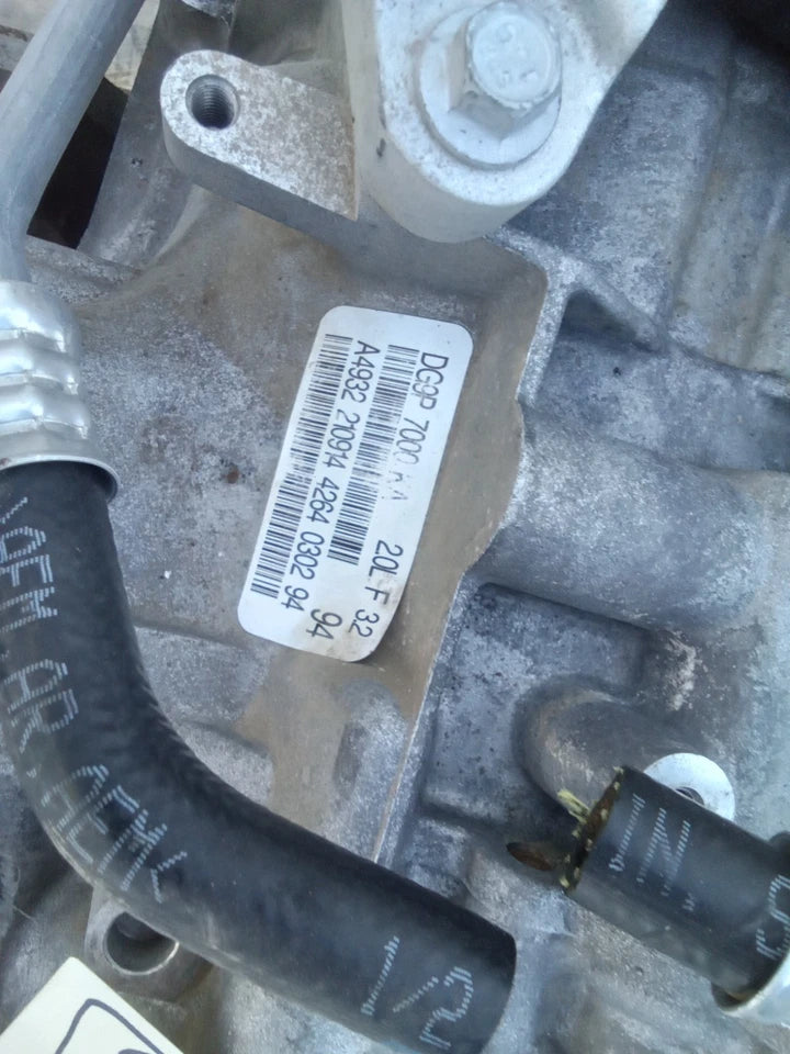 2015 15 FORD FUSION 2.0L 4X2 2WD AUTOMATIC TRANSMISSION ASSEMBLY 6F35 DG9P7000KA