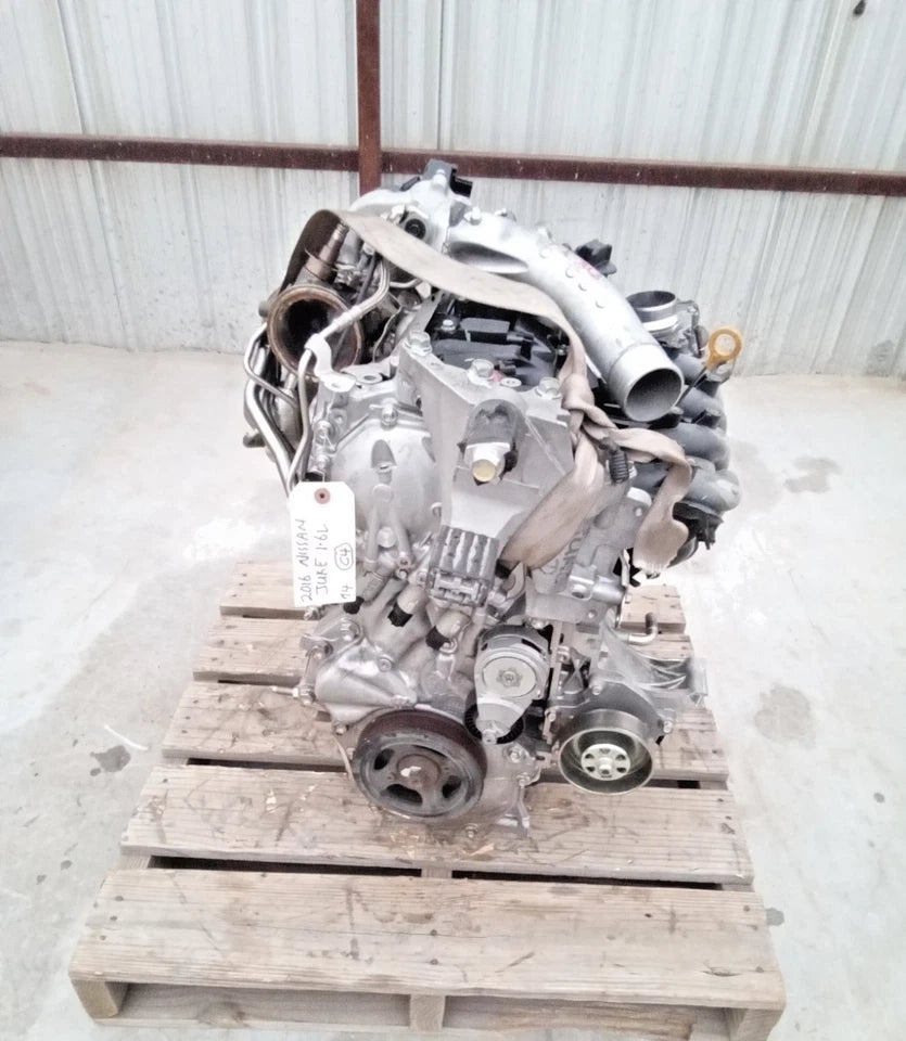 2015 2016 17 NISSAN JUKE 1.6L VIN A MR16DDT CVT S W/TURBO ENGINE MOTOR ASSEMBLY