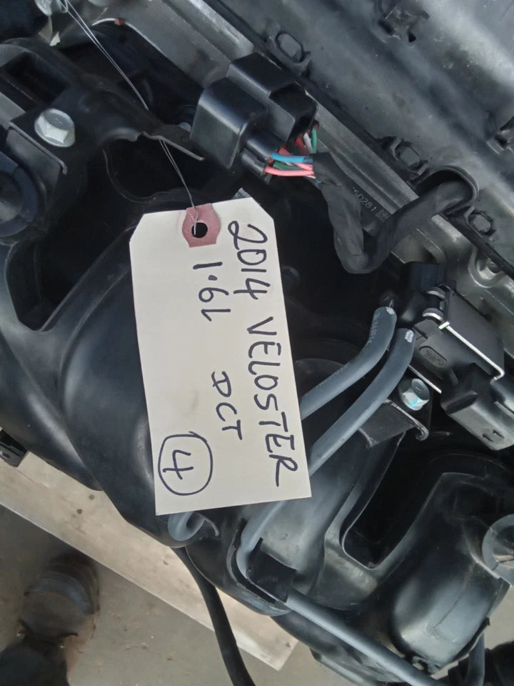 12-17 HYUNDAI ACCENT 12-15 VELOSTER 1.6L ENGINE MOTOR VIN E &D DIGIT NON-TURBO