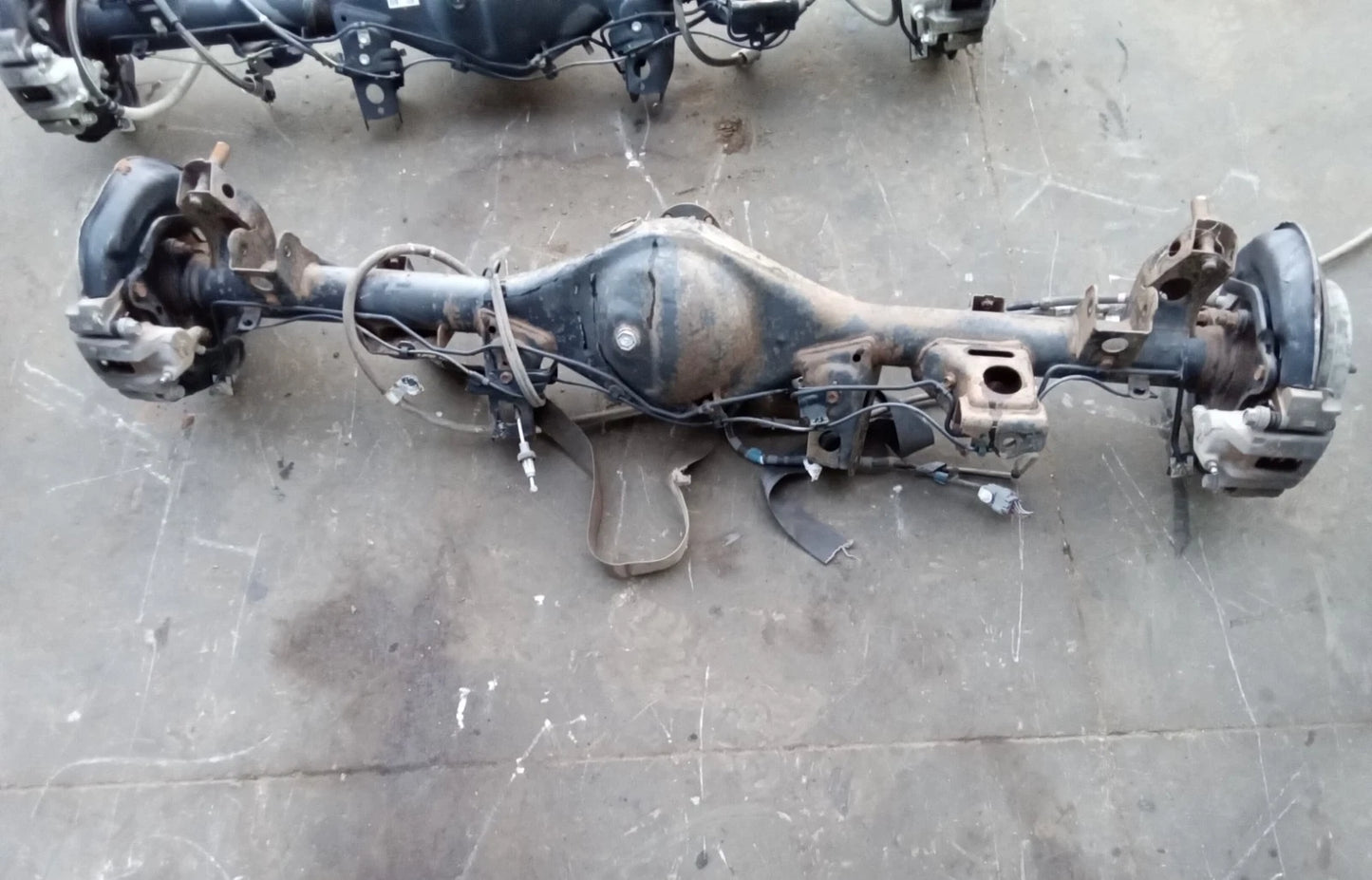 2007 2008 TOYOTA FJ CRUISER 4WD MT REAR DIFFERENTIAL REAR END COMPLETE W/ LOCKER 4111060A00