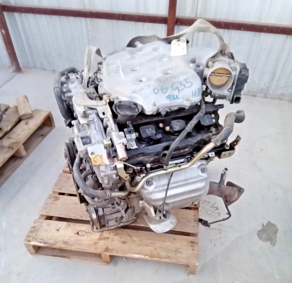 05(FRM 10/05) 06 07 INFINITI G35 05-08 FX35 M35 3.5L RWD 2WD ENGINE MOTOR VQ35DE