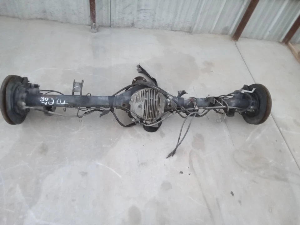 04-07 NISSAN TITAN 4WD LOCKING REAR END DIFFERENTIAL CARRIER AXLE W/ E- LOCKER