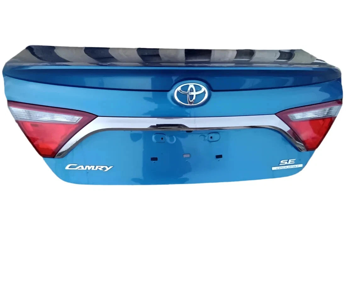 2015 2016 2017 TOYOTA CAMRY TRUNK LID BOOT LIFTGATE WITH CAMERA - COLOR 8T7