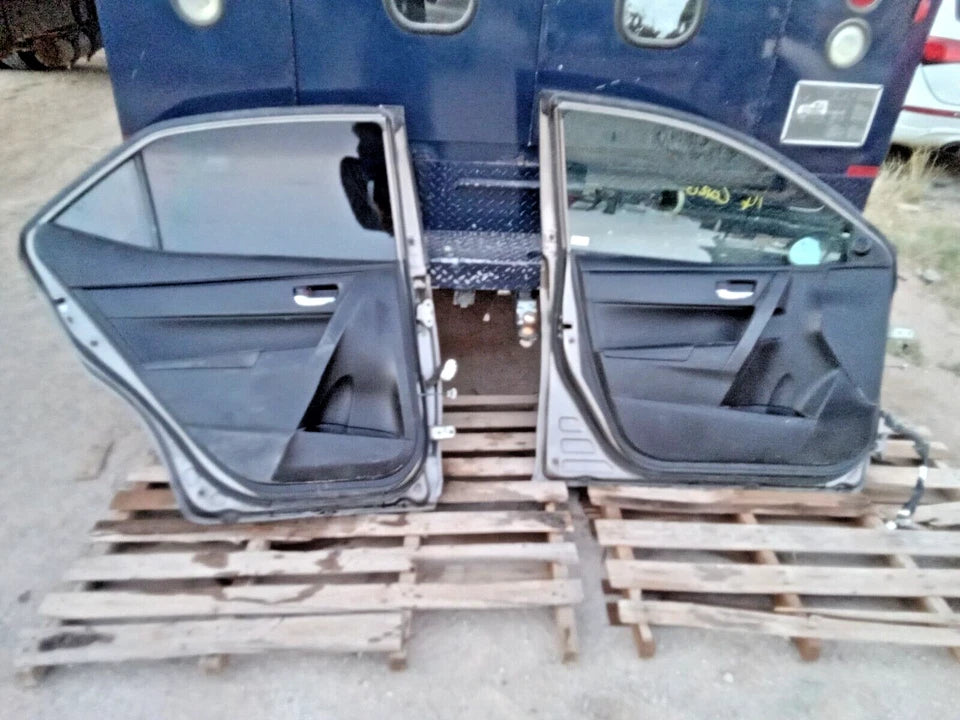 14 15 16 17 18 19 TOYOTA COROLLA FRONT & REAR LEFT DRIVER SIDE LH DOORS ASSY SET