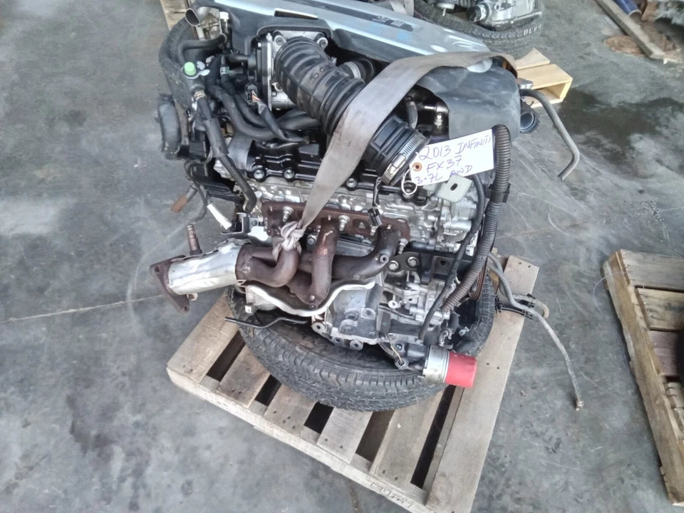 2013 INFINITI FX37 FX 37 2014 QX70 3.7L VQ37VHR AWD V6 4x4 ENGINE MOTOR ASSY-A